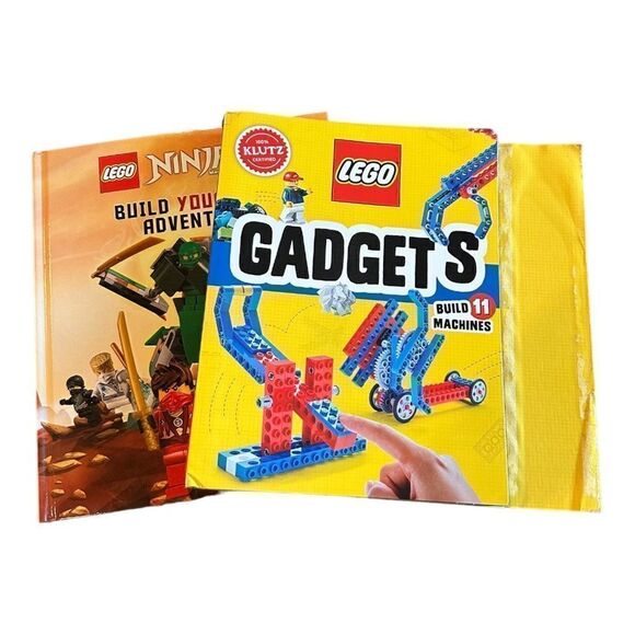 FREE with bundled purchase Lego Build books & stories Gadget & Ninjagq - Picture 1 of 16